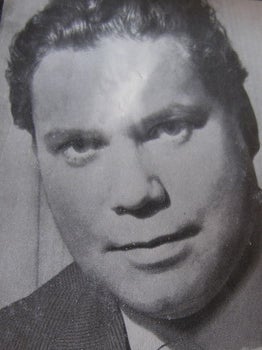 Item #68-6816 Dietrich Fischer-Dieskau. Therese Benard, collector