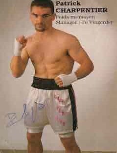 Item #68-7261 Patrick Charpentier. Autographed card. Prominov.