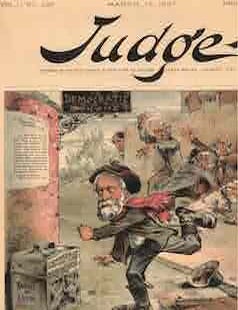 Item #68-7809 Judge. March 12, 1887. Judge, Zimmerman, art.