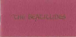 Item #68-8203 The Beatitudes. Black Cat Press, Jesus of Nazareth