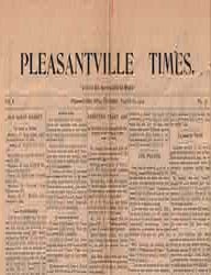 Item #68-8371 Pleasantville Times. August 20, 1914. The Times Printing, Publishing Company.