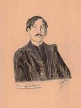Item #68-8378 Maurice Barres. Jose Astrie, lith