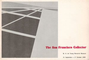Item #69-0004 The San Francisco Collector. M H. de Young Memorial Museum