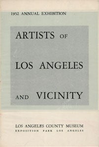 Item #69-0022 1952 Annual Exhibition: Artists of Los Angeles and Vicinity. Los Angeles County Museum