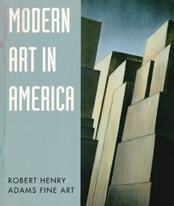 Item #69-0070 Modern Art in America. Robert Henry Adams Fine Art