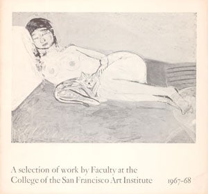 Item #69-0075 A Selection of Workby Faculty at the College of San Francisco Art Institute....