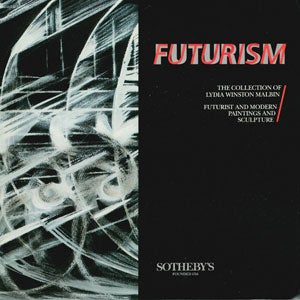 Item #69-0103 Futurism: The Collection of Lydia Winston Malbin, Futurist and Modern Paintings and...