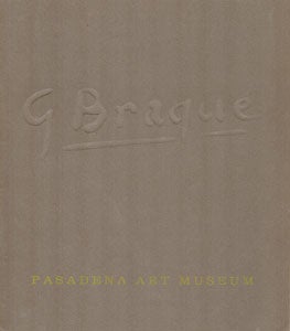 Item #69-0149 Georges Braque. Pasadena Art Museum
