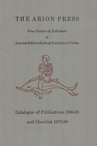 Item #69-0274 Fine Prints & Publishers of Limited Edition Books & Portfolios of Prints. The Arion...