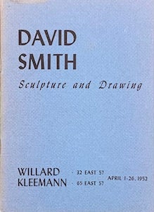 Item #69-0443 David Smith: Sculpture and Drawing. David Smith, Howard Nemerov