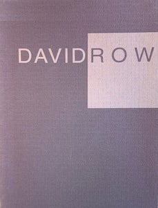 Item #69-0637 David Row. David Row, Raphael Rubinstein