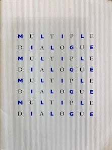 Item #69-0702 Multiple / Dialogue: Nam June Paik & Ik-Joong Kang. Nam June Paik, Ik-Joong Kang,...
