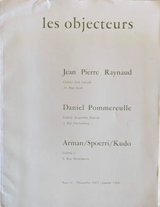 Item #69-0789 Les Objecteurs. No. 19 : Jean Pierre Raynaud, Daniel Pommereulle,...