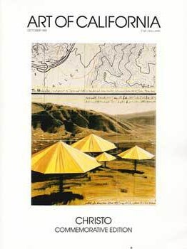 Item #69-1679 Art of California: Christo Commemorative Edition. October 1991. October 1991 Art of...