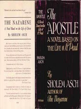 Item #69-2074 The Apostle, a Novel Based on the Life of St. Paul. Sholom Asch