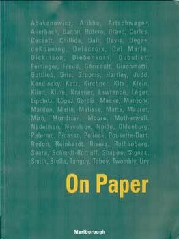 Item #69-2344 On Paper: Selected Drawings of the 19th and 20th Centuries. Jan. 18 - Feb. 19,...