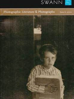 Item #69-2549 Photographic Literature & Photographs. 6 Jun., 2002. Sale #: 1938, Lot #s 1-475....