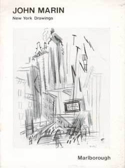 Item #69-3199 John Marin: New York Drawings. May. 6 - Jun. 17, 1978. Marlborough Gallery Inc