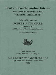 Item #69-3370 Books of South Carolina Interest, Audubon Bird Prints and General Literature...