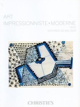 Item #69-3529 Art Impressionniste & Moderne May 20, 2009. Sale Code 5563, Lot #s 1-174. Christie's