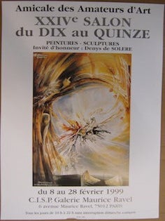 Item #69-3685 XXIVe Salon du Dix au Quinze Peintures - Sculptures Invite d'honneur: Denys de...