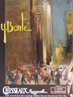 4 Octobre 12 Novembre Y. Bonte. Chisseaux Rivegauche Yvette Bonte.