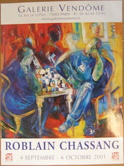 Item #69-3718 Roblain Chassang 4 Septembre - 6 Octobre 2001
