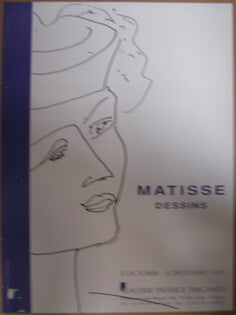 Item #69-3758 Matisse Dessins 5 Octobre - 8 Decembre 2001. Galerie Patrice Trigano Henri Matisse