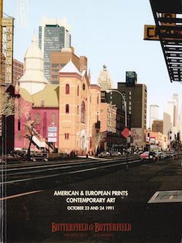 Item #69-4040 American & European Prints Contemporary Art October 23-24, 1991 Sale Code: 4623K,...