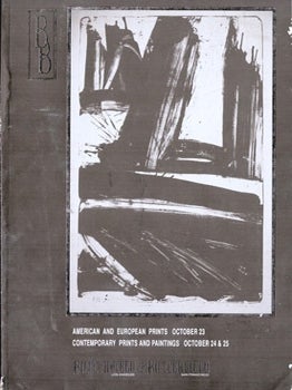 Item #69-4046 American and European Prints, Contemporary Prints and Paintings, October 23, 24 &...