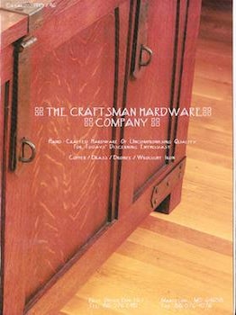 Item #69-4103 The Craftsman Hardware Company: Hand-Crafted Hardware of Uncompromising Quality for...