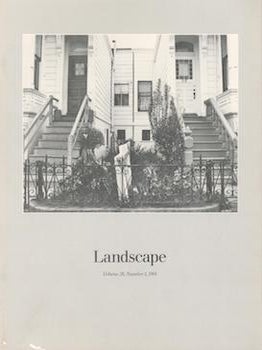 Item #69-4201 Landscape Volume 28, Number 1 (1984). Blair Boyd Landscape