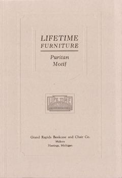 Item #69-4368 Lifetime Furniture: Puritan Motif 1918 Catalog. Grand Rapids Bookcase, Chair Co