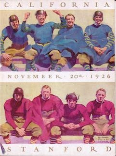 Item #69-4381 Thirty-third Annual California Stanford Football Game. Associated Students News...