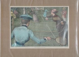 Item #69-4426 Lawn Tennis in Prospect Park. T de Thulstrup