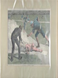 Item #69-4429 The Winning Run - "How is it, Umpire?" T de Thulstrup