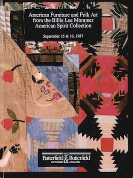 Item #69-4564 American Furniture and Folk Art from the Billie Lee Mommer American Spirit...
