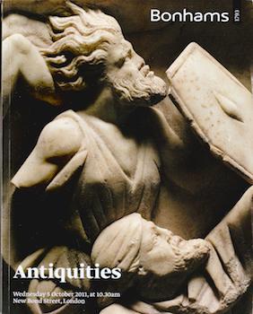 Item #69-4569 Antiquities October 5, 2011 Sale 18947 Lots #1 - #531. Bonhams