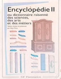 Item #69-4641 Encyclopedie II ou dictionnaire raisonne de sciences, des arts, et des metiers. Alain Pons.