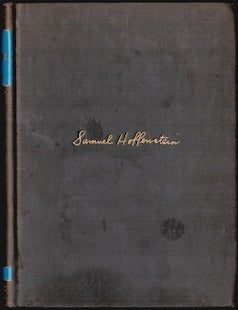Item #69-6190 A Treasury of Humorous Verse including "Poems in Praise of Practically Nothing" (Black and Gold Edition). Samuel Hoffenstein.