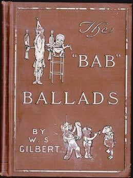 Item #69-6194 The "Bab" Ballads. WS Gilbert