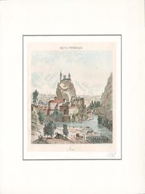 Item #69-6348 France Pittoresque Foix. 19th c. French Engraver