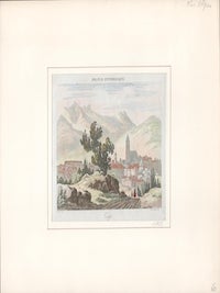 Item #69-6372 France Pittoresque Gap. 19th c. French Engraver