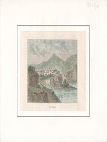 Item #69-6384 Hautes-Alpes 25 Vue d'Embrun. 19th c. French Engraver