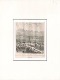 Item #69-6446 Ariege 25 Pamiers. 19th c. French Engraver