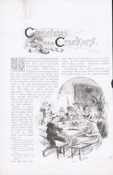 Item #69-6630 Christmas Crackers. The Strand Magazine