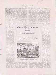 Item #69-6631 Old Jest - Books. The Strand Magazine