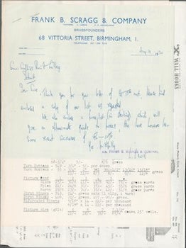 Item #69-6805 Product Catalog. Frank B. Scragg, Company