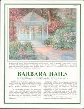 Item #69-6809 Barbara Hails Fine Original Paintings and Limited Editions. Dimensional Aesthetics.