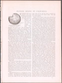Item #69-6855 Pioneer Mining in California. E G. Waite